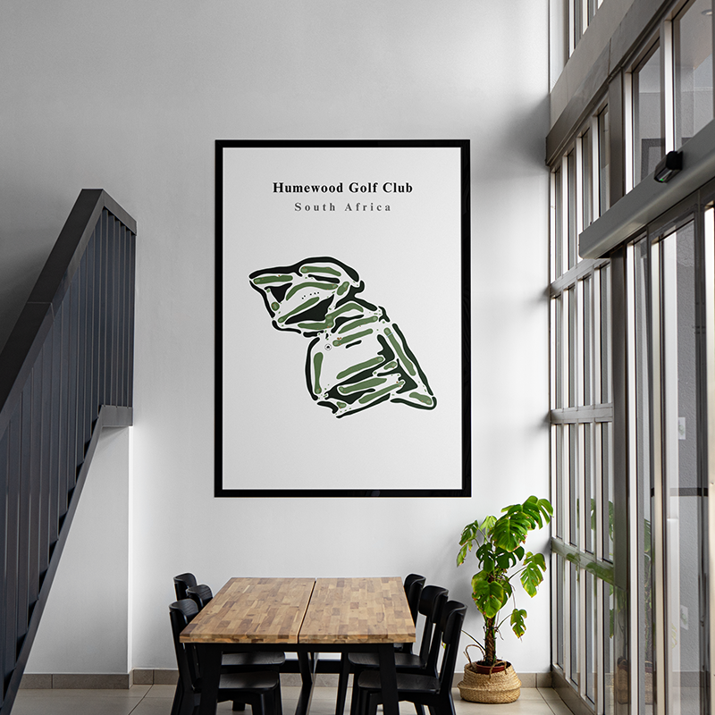 Humewood Golf Club - South Africa Golf Course Print home decor