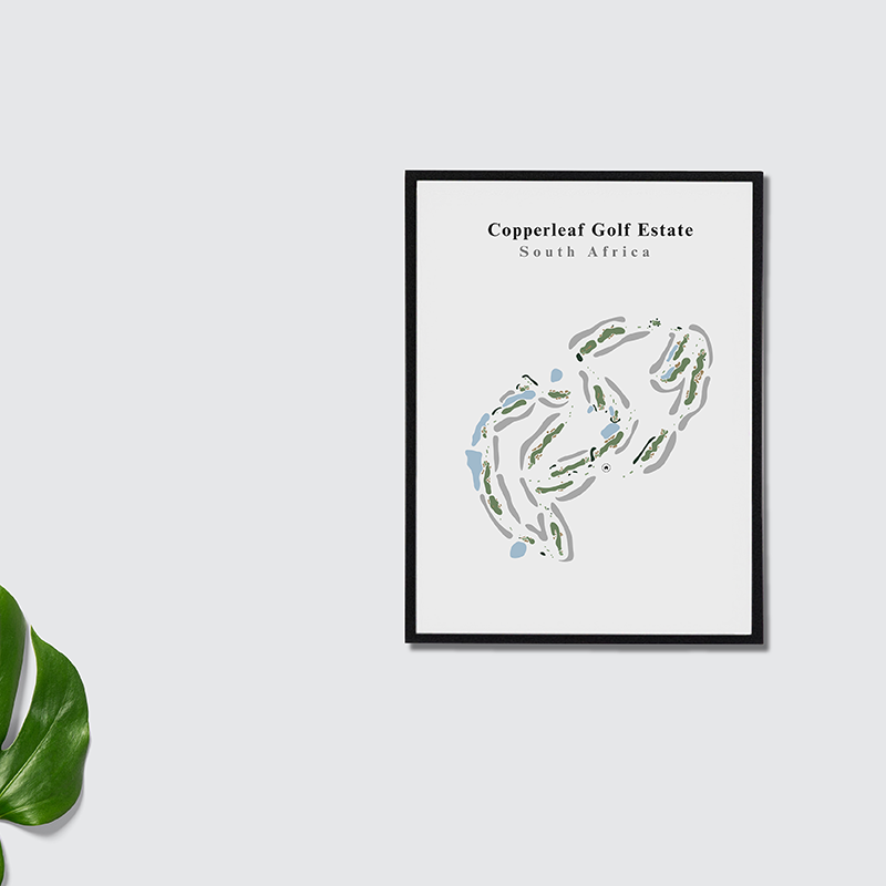 Copperleaf Golf Estate - South Africa golf course print