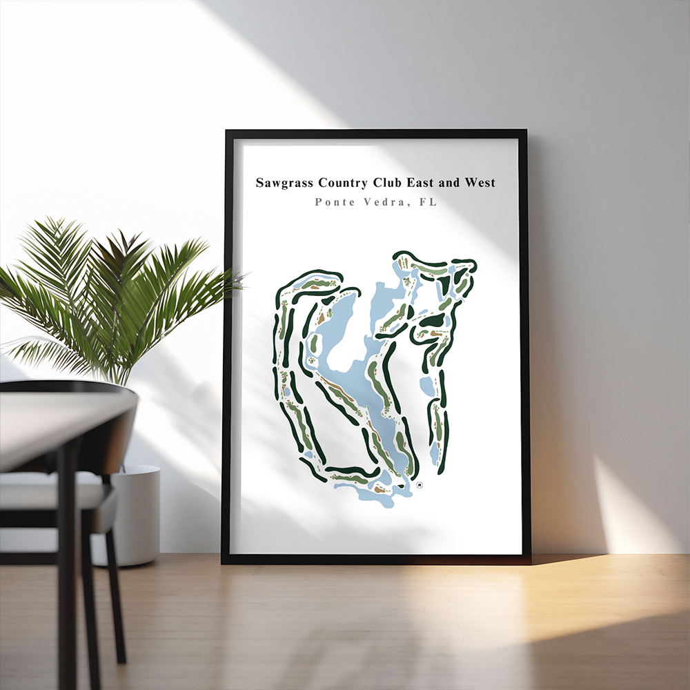 sawgrass country club fairway golf prints