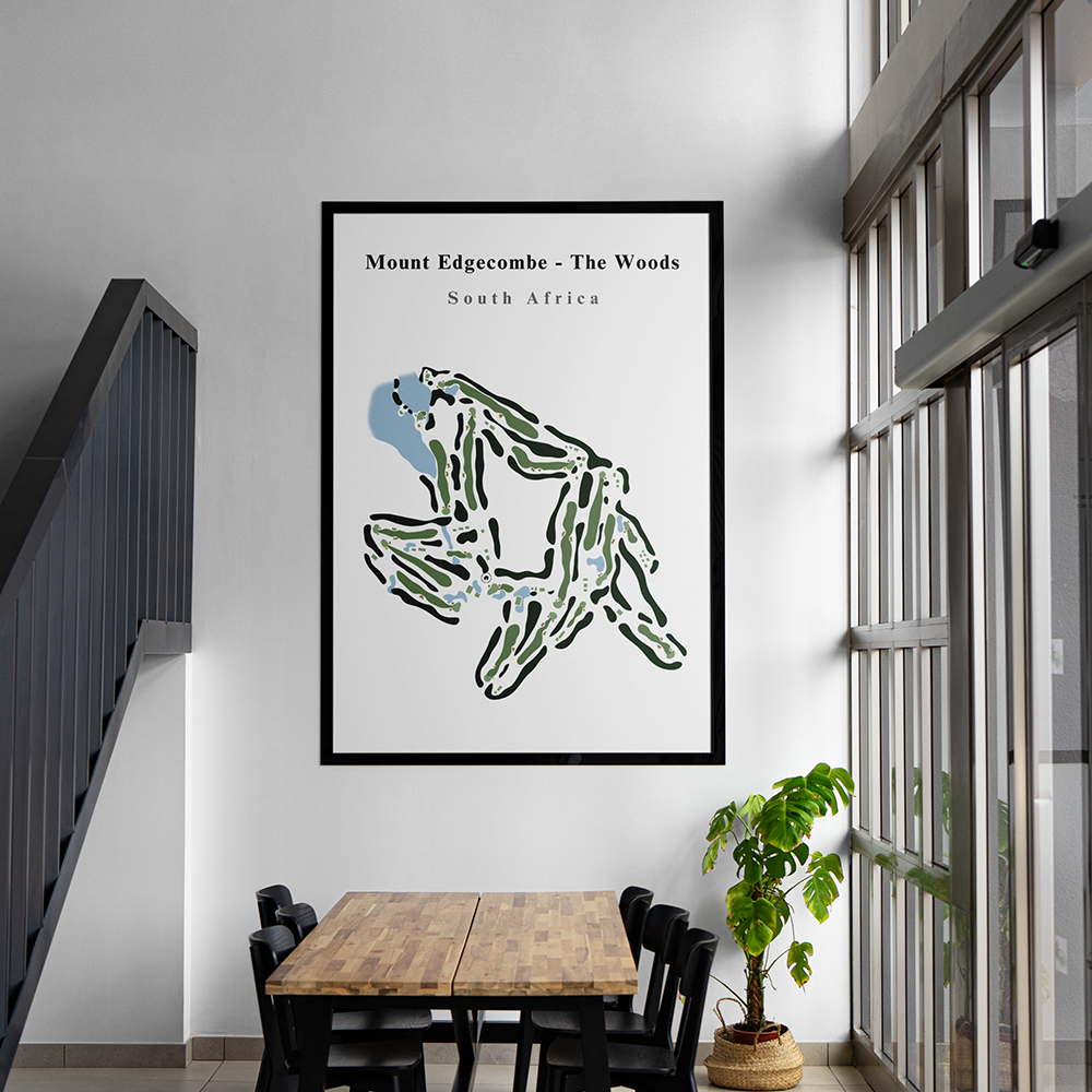 Mount Edgecombe - The Woods - South Africa Golf Course Print home decor