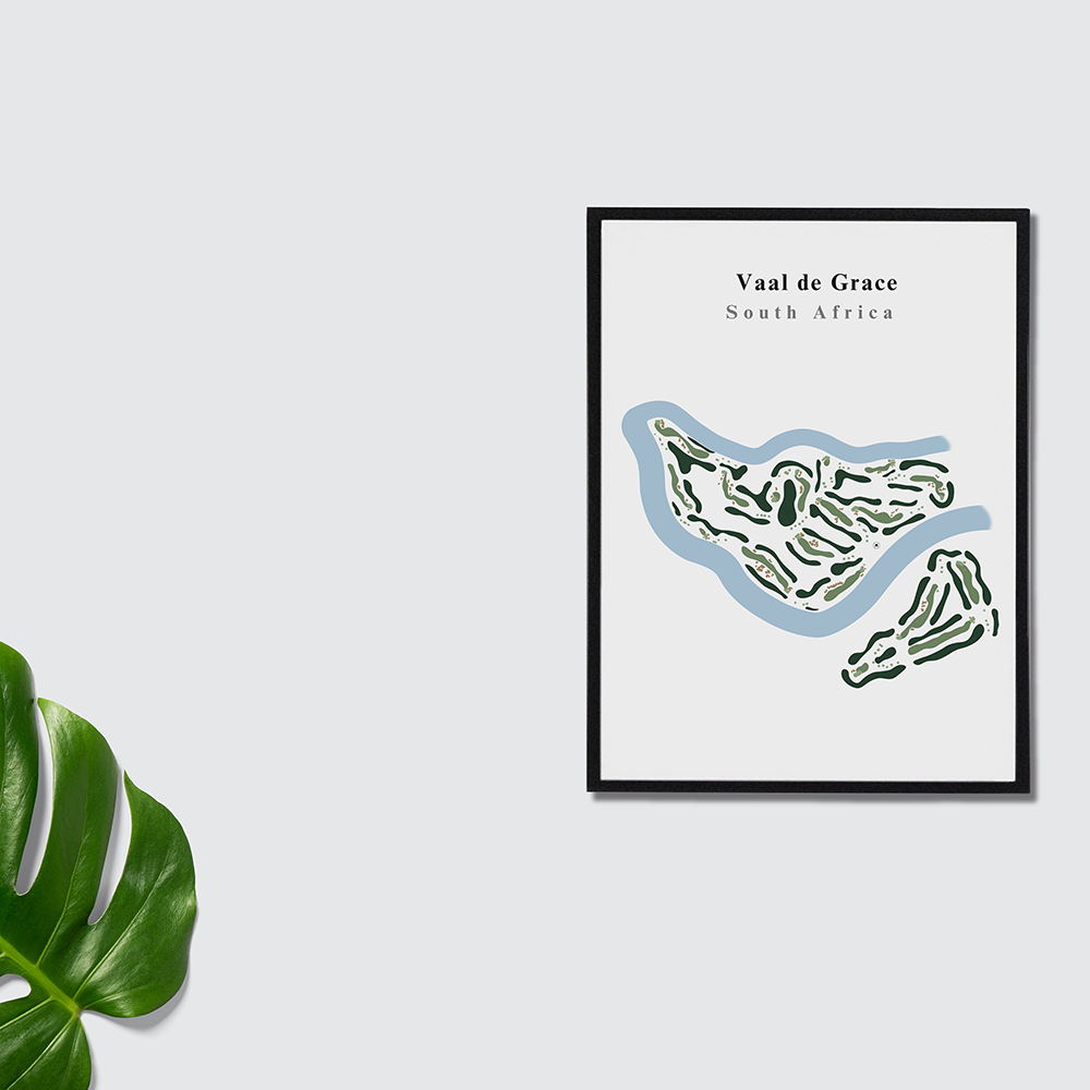 Vaal de Grace – South Africa – Printed Golf Course golf course print