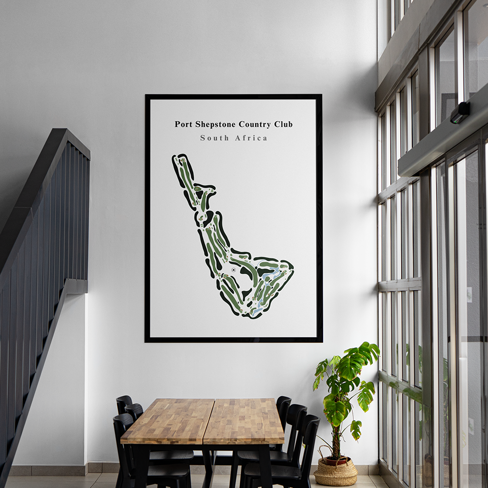 Port Shepstone Country Club golf course print