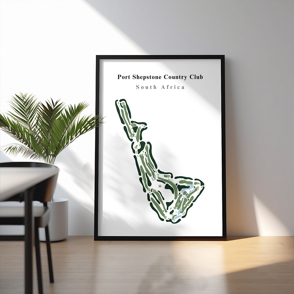 Port Shepstone Country Club golf course print