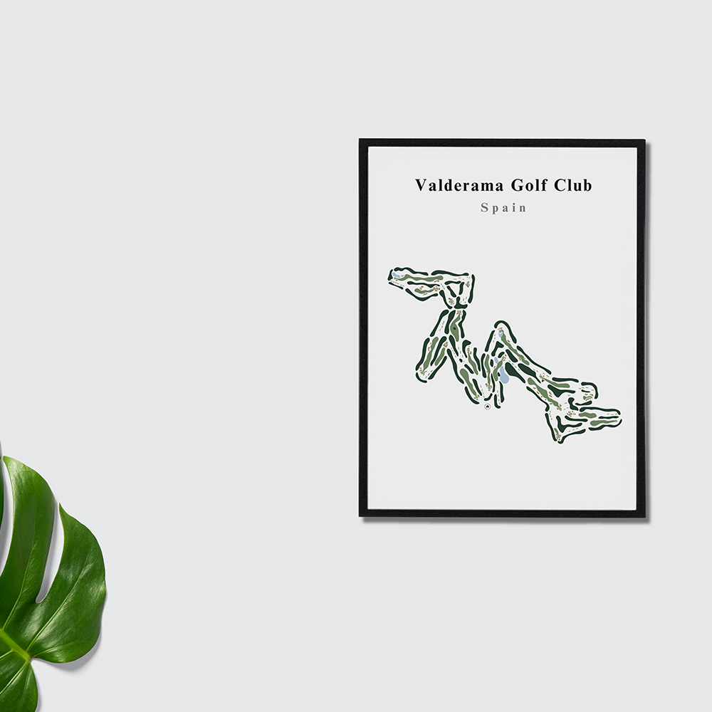 fairway prints golf Valderama golf club art