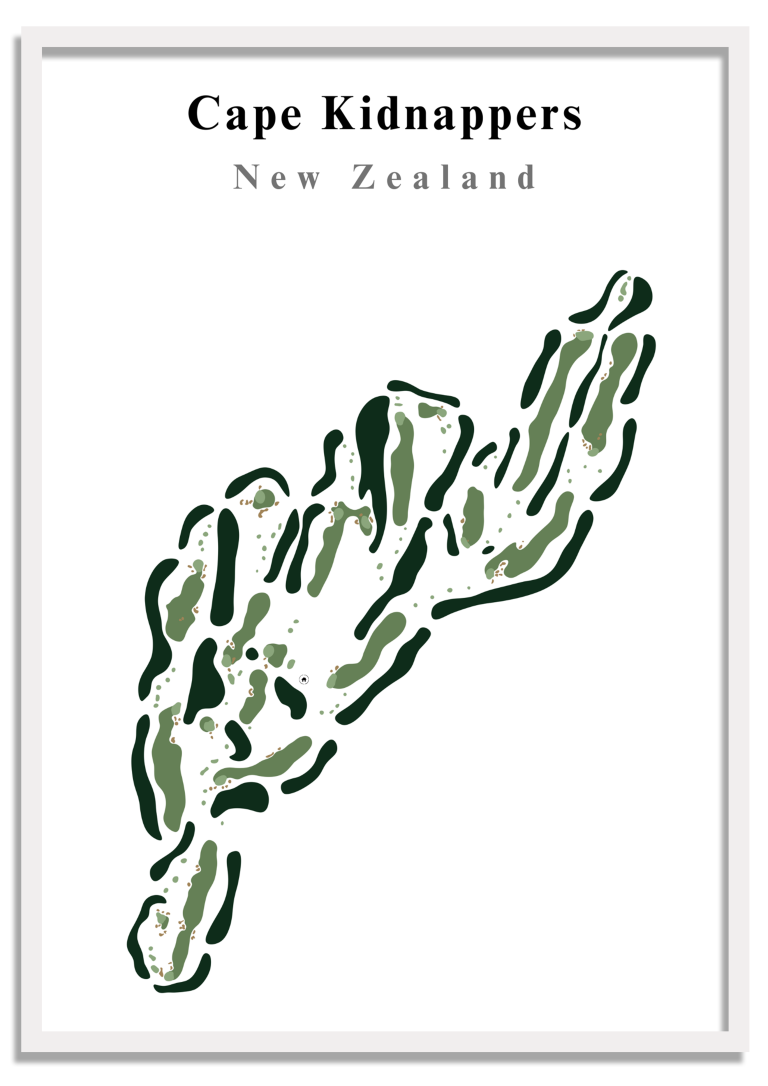 fairway prints golf Cape Kidnappers golf club art
