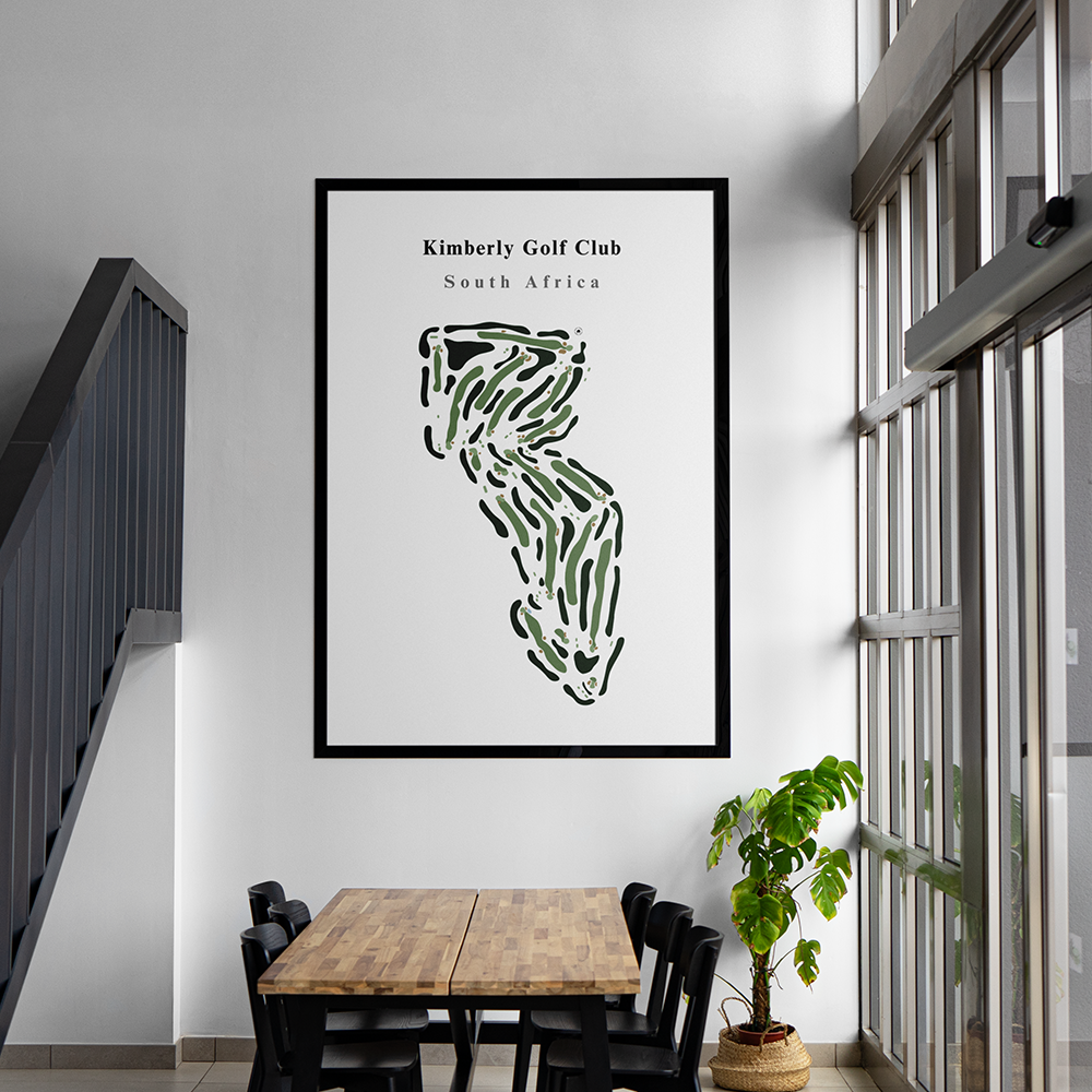Kimberly Golf Club – South Africa golf course print 2