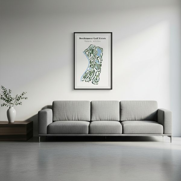 1412 fairway prints golf boschenmeer course club art