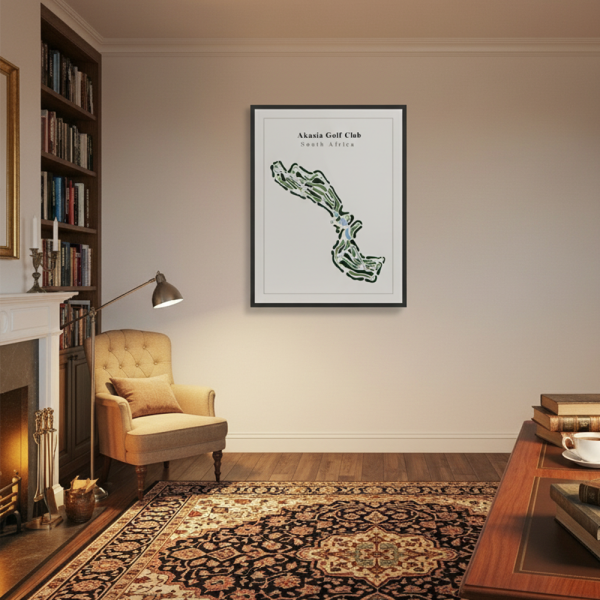Akasia Golf Club fairway prints golf country club course club art