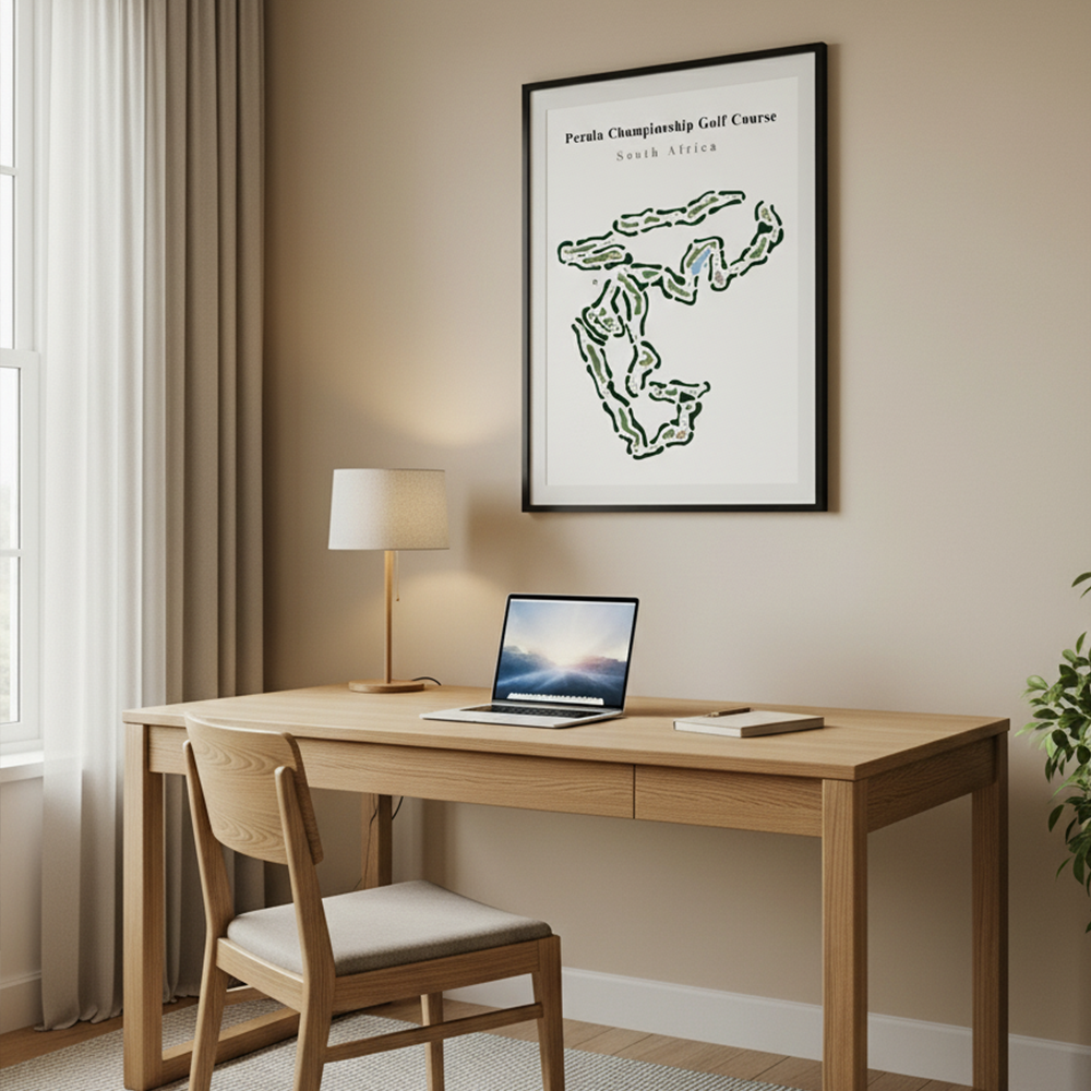 pezula fairway prints golf course club art