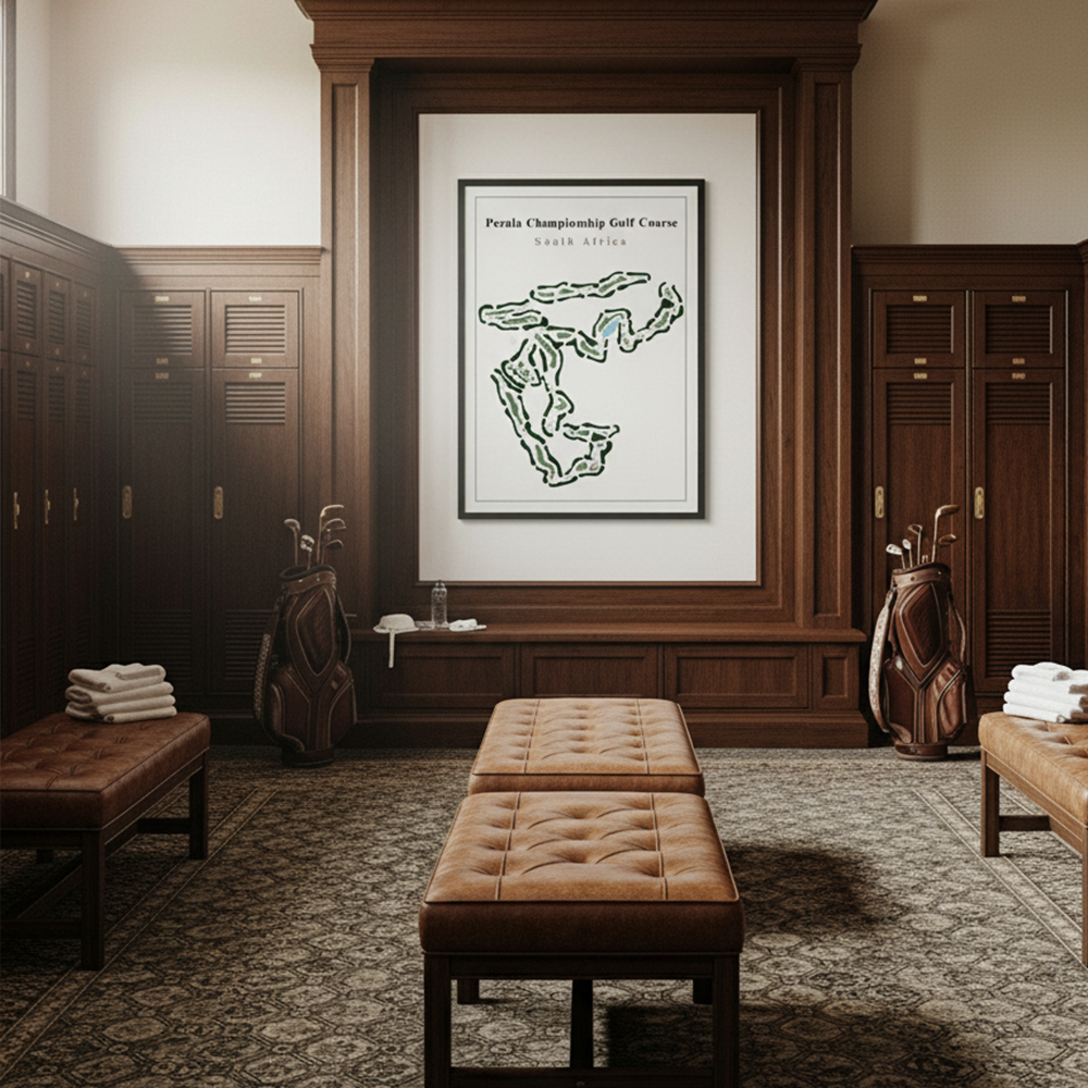 pezula fairway prints golf course club art