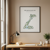 Metropolitan Golf Club - South Africa - Printed Golf Course