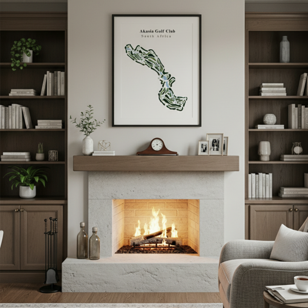 Akasia Golf Club - South Africa - Printed Golf Course