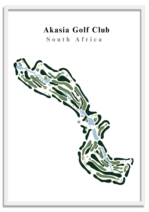 Akasia Golf Club fairway prints golf country club course club art
