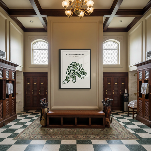 bryanston country Club fairway prints golf country club course club art