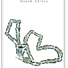 Woodhill Country Club - South Africa - Printed Golf Course