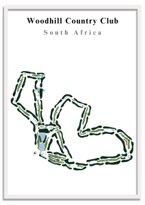 Woodhill Country Club - South Africa - Printed Golf Course