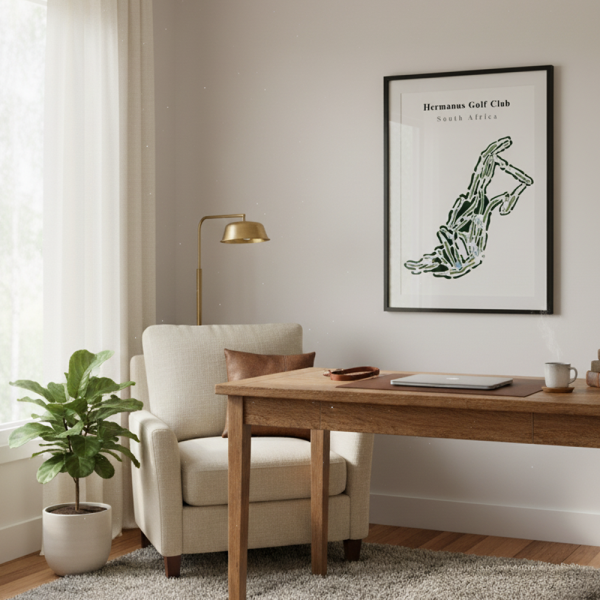 hermanus golf club fairway prints golf country club course club art