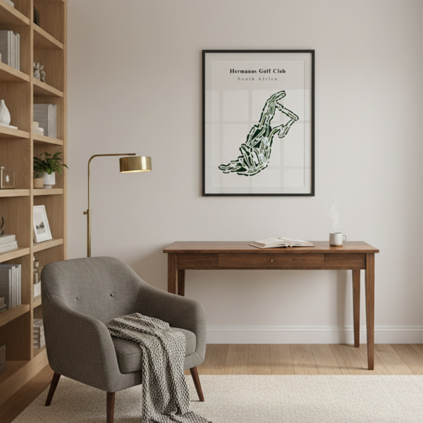 hermanus golf club fairway prints golf country club course club art