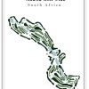 Akasia-Golf-Club Akasia Golf Club - South Africa – Minimalist Golf Course Print