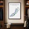 Parys Golf & Country Estate - South Africa minimalist golf course wall art display