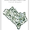 The Dorset Golf & Country Club - United Kingdom – Minimalist Golf Course Print