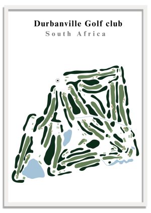fairway prints golf the durbanville course club art