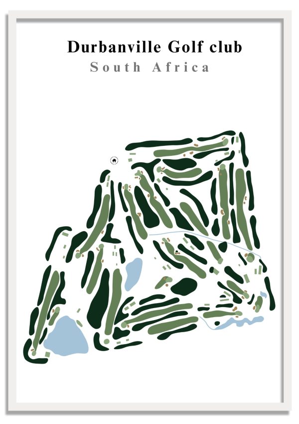 fairway prints golf the durbanville course club art