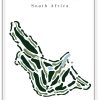 Elements Private Golf Reserve - South Africa – Minimalist Golf Course Print