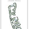 Erinvale Erinvale Golf Estate - South Africa – Minimalist Golf Course Print