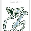 Mount Edgecombe - The Lakes - South Africa – Minimalist Golf Course Print