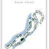 Parys Golf & Country Estate - South Africa – Minimalist Golf Course Print