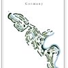 Golf Resort Bad Griesbach, Porsche Golf Course - Germany – Minimalist Golf Course Print