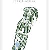 Reading-CC Reading Country Club - South Africa – Minimalist Golf Course Print