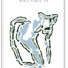 Sawgrass Country Club - United States – Minimalist Golf Course Print