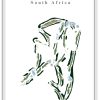 Steenberg Golf Estate - South Africa – Minimalist Golf Course Print