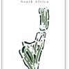 Wellington-GC Wellington Golf Club - South Africa – Minimalist Golf Course Print
