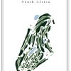 Westlake Westlake Golf Club - South Africa – Minimalist Golf Course Print