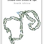 Zebula Golf Estate & Spa - South Africa – Minimalist Golf Course Print