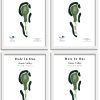 Hole In One – Minimalist Golf Course Print
