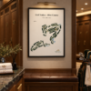 Golf Valley - Germany– Minimalist Golf Course Print
